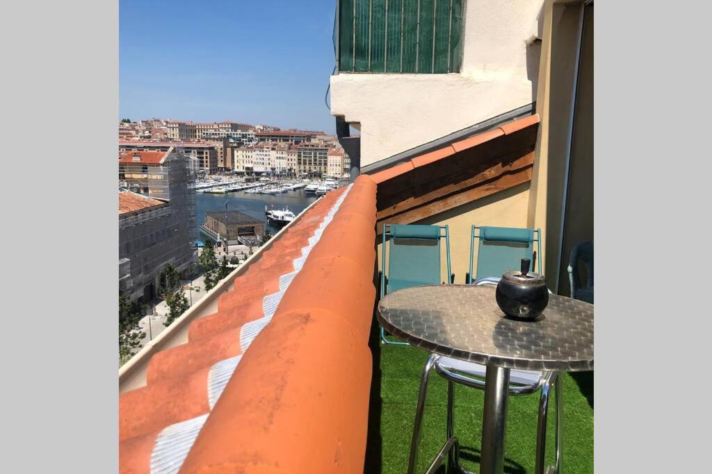 マルセイユLoft Moderne Vue Vieux Port Terrasse Rooftopアパートメント エクステリア 写真