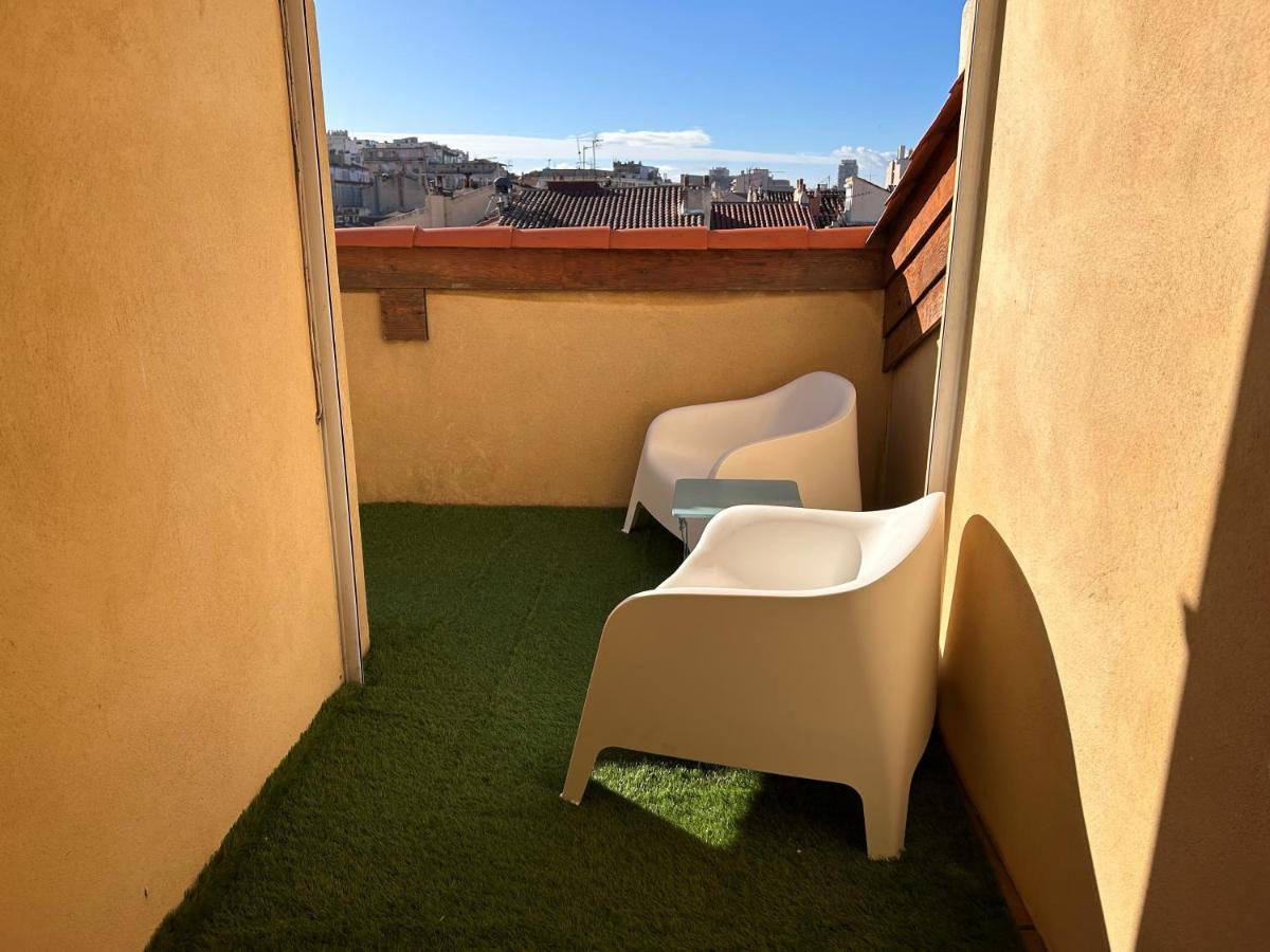 マルセイユLoft Moderne Vue Vieux Port Terrasse Rooftopアパートメント エクステリア 写真