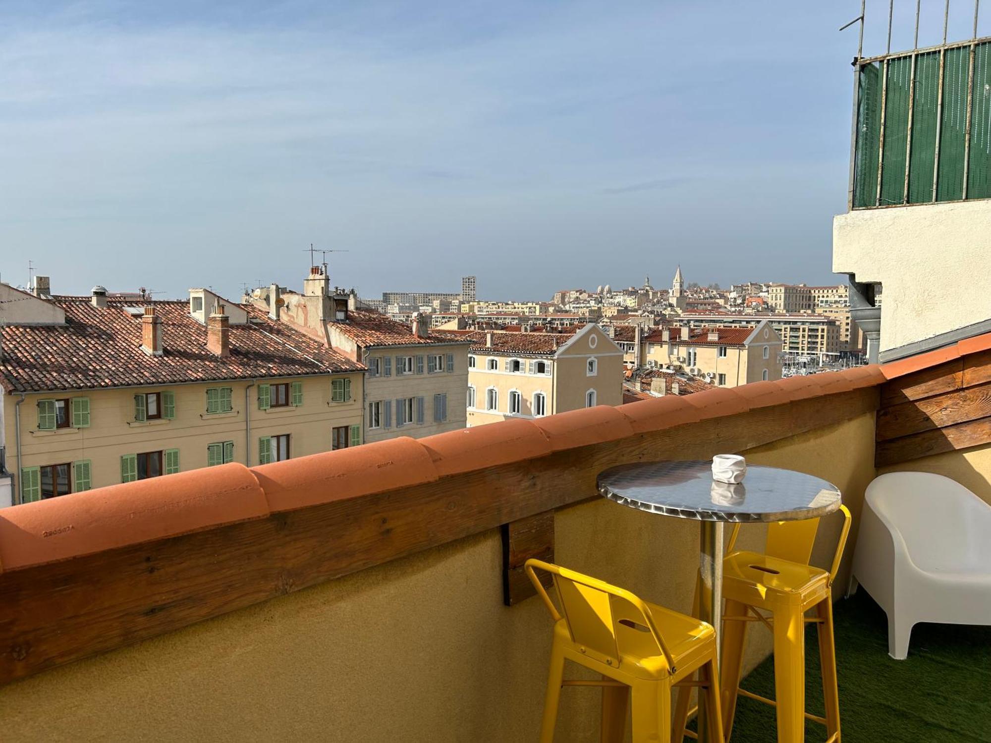マルセイユLoft Moderne Vue Vieux Port Terrasse Rooftopアパートメント エクステリア 写真