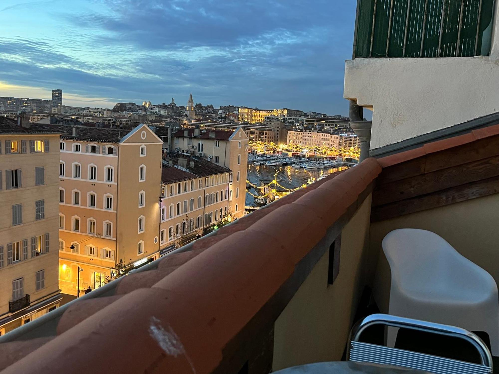 マルセイユLoft Moderne Vue Vieux Port Terrasse Rooftopアパートメント エクステリア 写真